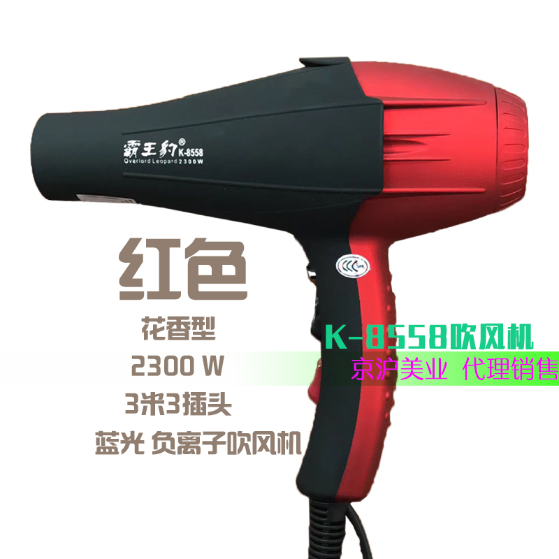 霸王豹蓝光负离子强风速干吹风机