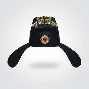 状元帽乌纱帽戏曲书生秀才明朝飞鱼帽新郎官帽子汉服首服配饰婚礼