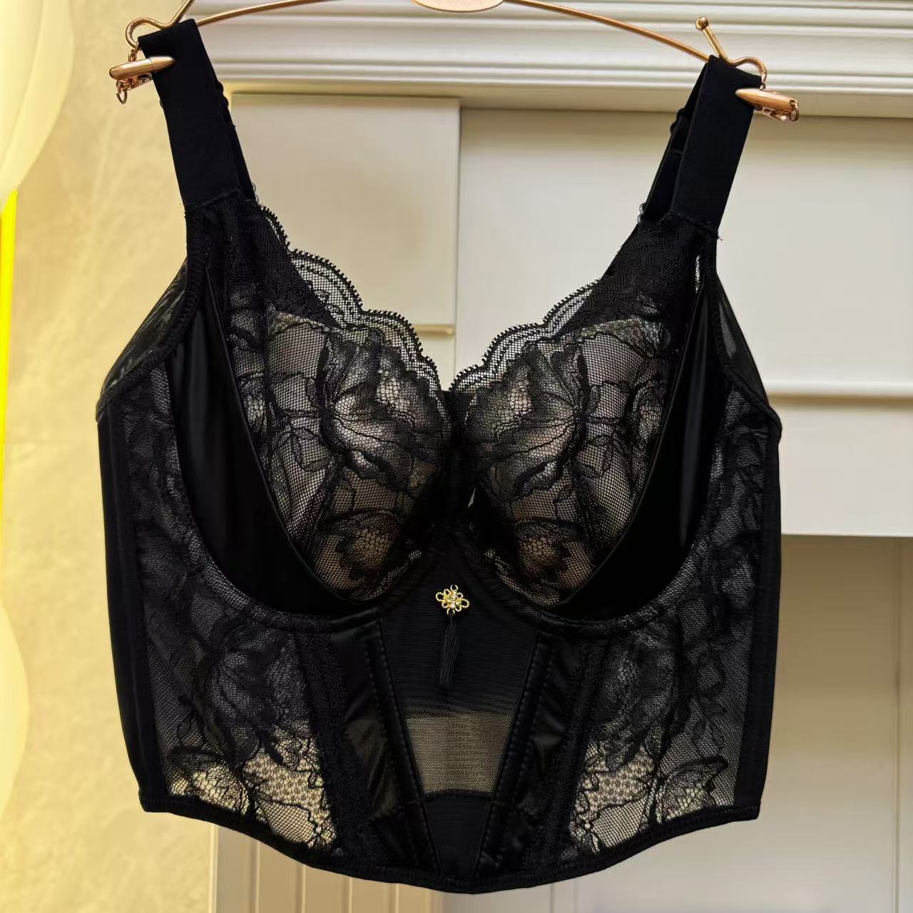 【加长白富美】 七排扣收副乳收胃塑背长文胸(1减40