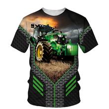 T恤衫 large shirt 3D工程车大码 construction size vehicle