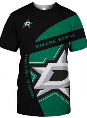 Ice Hockey T-Shirt 3D Digital Printing Men's Short Sleeve