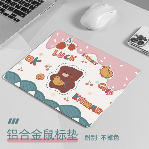 铝合金小号金属鼠标垫