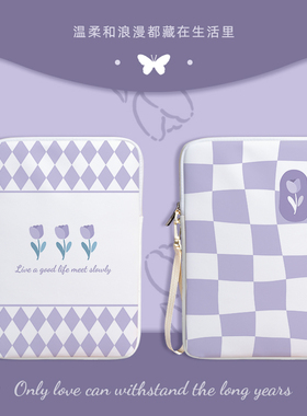 ipad收纳包ins风适用苹果ipadpro11寸平板包10.9寸air5小米平板5微软surface保护套pro8通勤包华为mate手提包