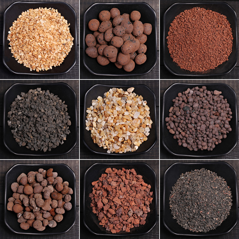 厂家直销微摆件黄金砂石子绿植