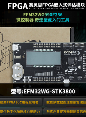 EFM32WG-STK3800 EFM32 入门套件 EFM32WG990F256 MCU 开发板