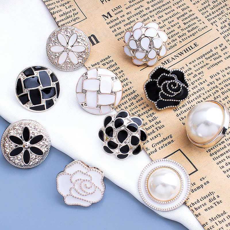 毛衣固定免钉百搭装饰大号扣子