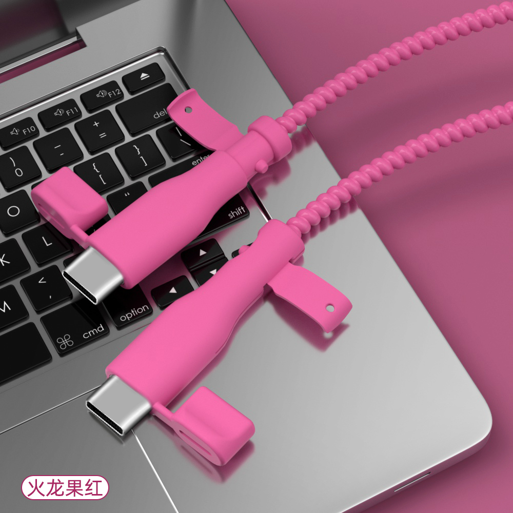 数据线保护套手机充电器线套