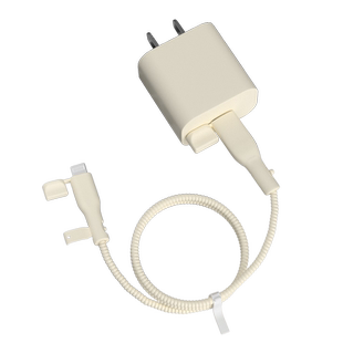 适用于苹果iPhone16promax充电器数据线保护套防尘塞款iPhone15Pro/14防折断缠绕绳ipad2022平板充电器保护壳