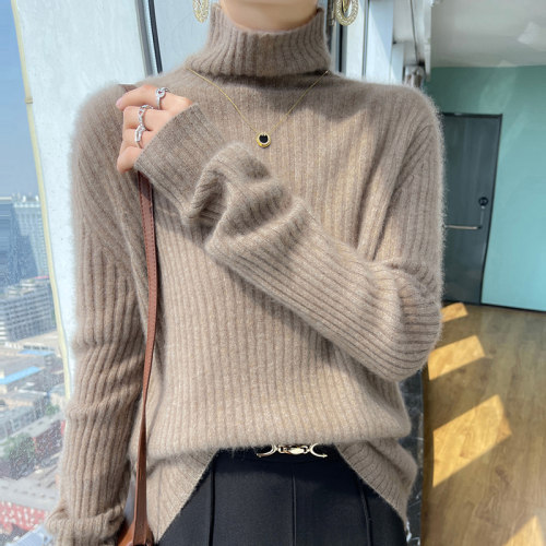 百搭100纯羊新款衫女高领新款衣女套头26秋冬新款打底针新款衫宽