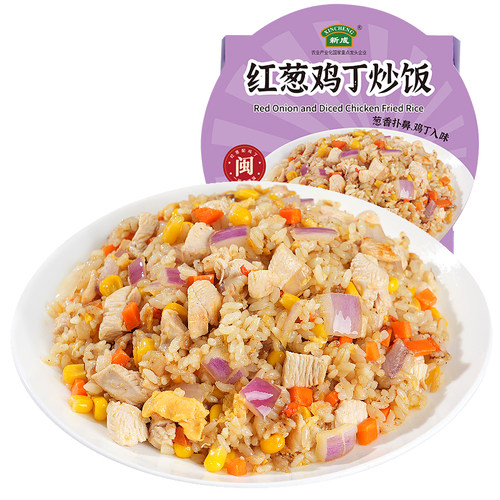 红葱鸡丁炒饭闽南风味加热即食