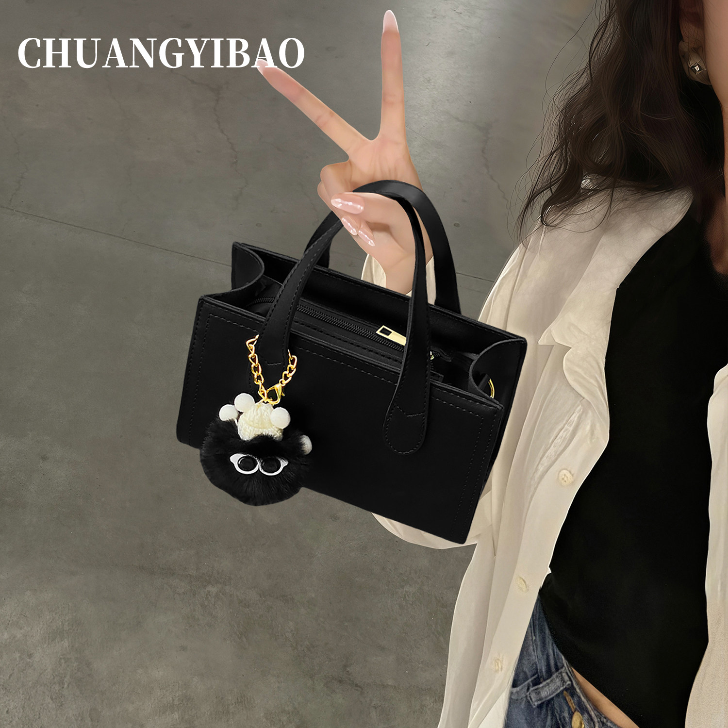 高级感复古小方包女2025新款秋冬季百搭斜挎包时尚超火通勤手提包,箱包皮具/热销女包/男包,通用款女包,淘宝优惠券,粉丝福利购,淘宝优惠卷