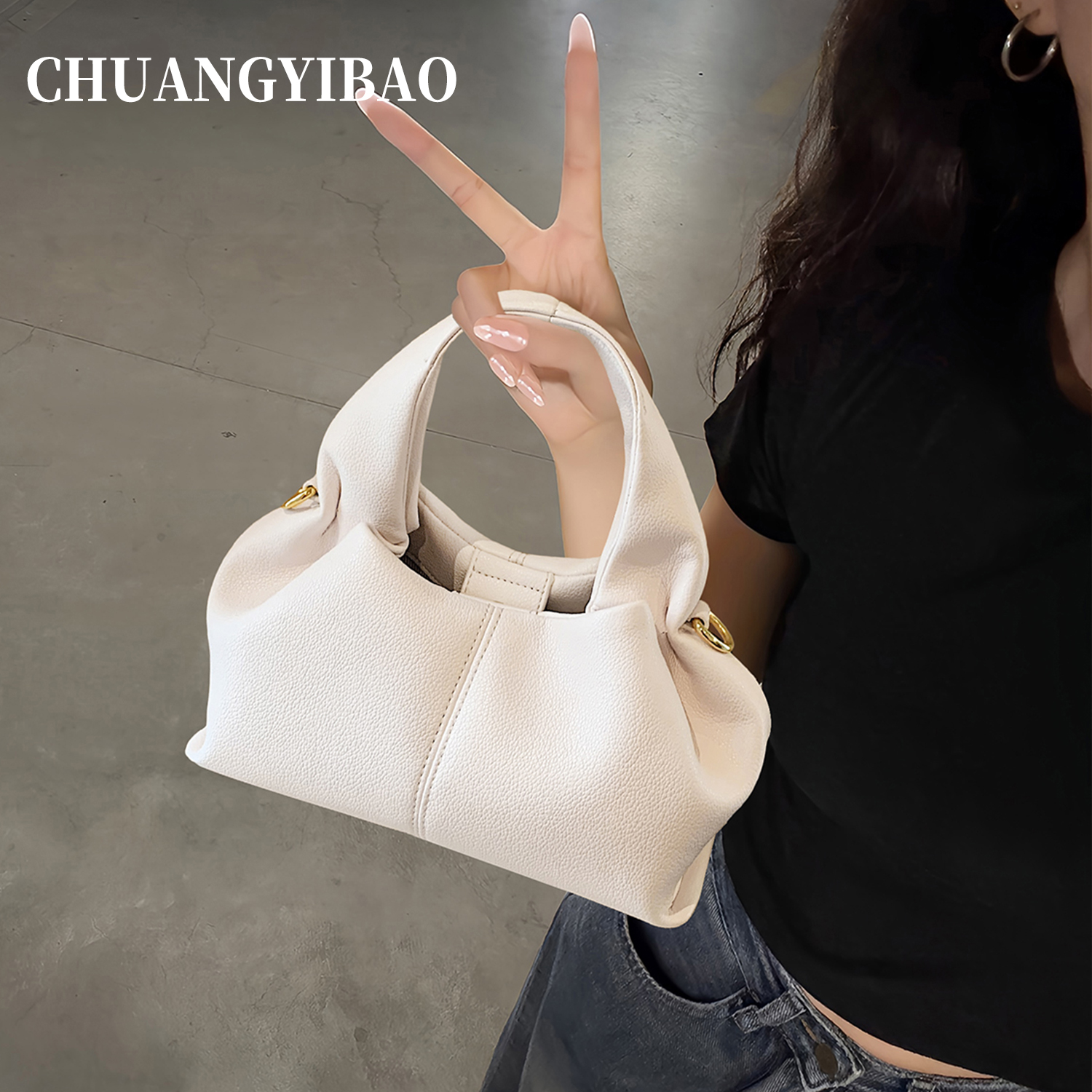 【品牌直营】高级感手拎云朵包