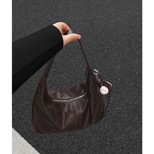 復(fù)古包包女托特包大容量秋冬季 休閑百搭上班通勤包單肩包 2024新款