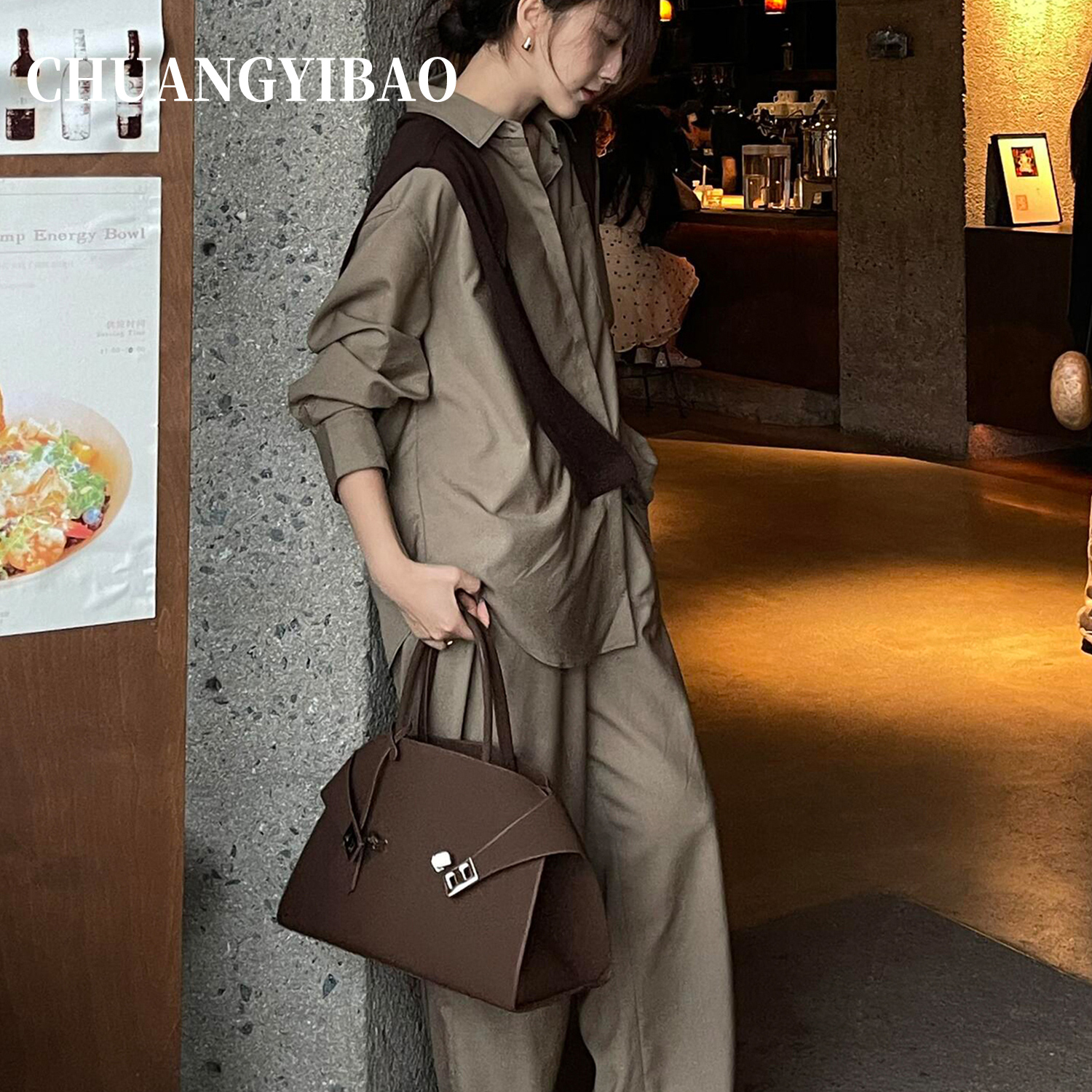 【品牌直营】高级感大容量手提包