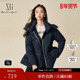 XG雪歌XJ406068A228长袖 白鸭绒保暖外套女 新款 连帽羽绒服时尚 冬季