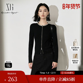 针织衫 女士开衫 毛衣 XL411633A890