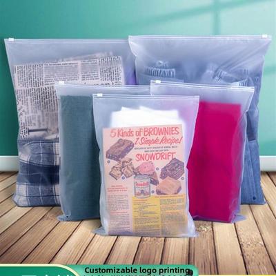 Zip-lock bag sealed plastic transparent pull-out travel