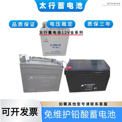 蓄电池6-XM/6-GFM-12V40AH24AH38AH65AH100AH120AH直流屏