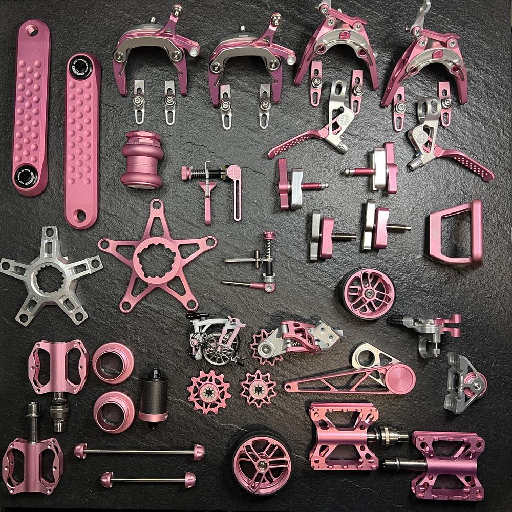 UnionJackUJ樱花粉小布配件