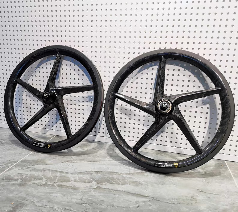 卡本仙CARBONICIAN五刀轮碳纤维五柱轮5spoke小布349轮组3速7速