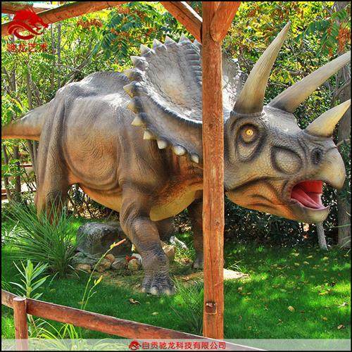 回收二手仿真恐龙模型展览收购大型电动仿生电动恐龙雕塑公司