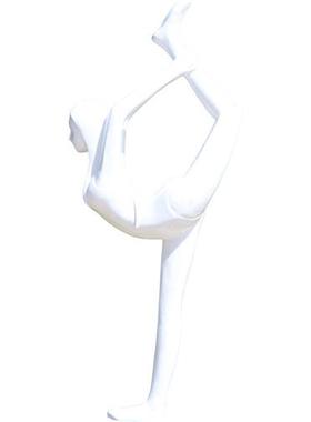 玻璃钢户外抽象模型瑜伽舞蹈人物体操雕塑商场入口落地景观摆件大