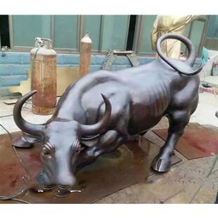 铸铜雕塑拓荒牛老黄牛景观雕塑广场大铜牛户外雕塑摆件