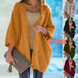 casual cardigan bat shirt毛衣开衫 女 Ladies 休闲蝙蝠衫 sweater