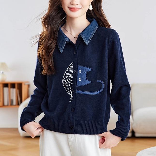 JOYIASS防晒衣女夏季宽松时尚针织开衫薄款外搭时髦洋气外套2025