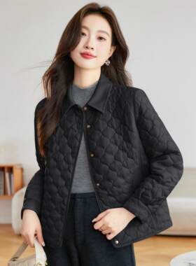 JOYIASS轻薄服女2025冬季新款时尚洋气百搭小个子衣外套短款小袄