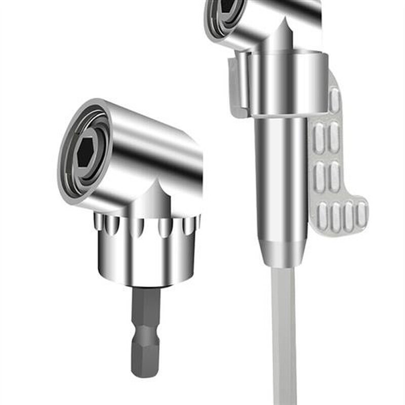 电动批头拐弯拐角器螺丝刀狭小空间转角转弯电钻批头90度拐角器