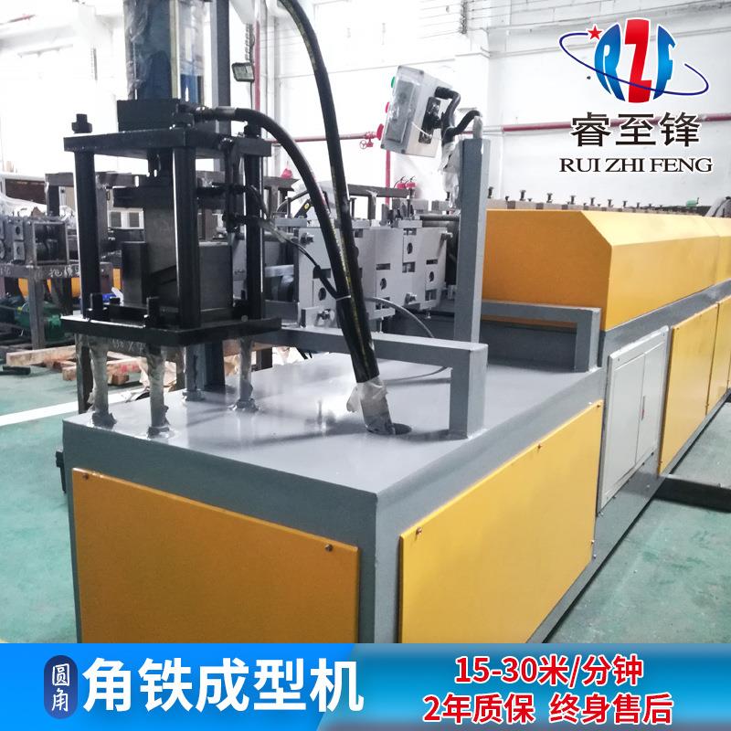 钢广东睿至切小型角成型机等边角钢冷弯加工设备液压断锋角铁角铁