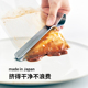 EATOCO日本进口酱料挤压夹不锈钢厨房料理包挤压夹子防烫挤酱夹