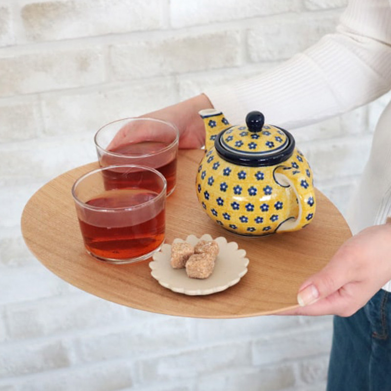 GOLD CRAFT日本进口胡桃木托盘防水茶托原木风点心盘家用简约餐盘,餐饮具,餐用托盘,淘宝优惠券,粉丝福利购,淘宝优惠卷