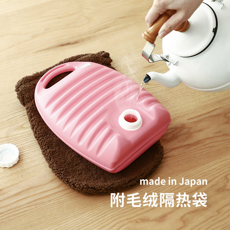 日本进口尾上制作所汤婆子注水热水袋被窝暖脚暖水袋家用暖手宝,居家日用,热水袋,淘宝优惠券,粉丝福利购,淘宝优惠卷