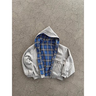 Sweatshirt Jacket Zip 简约拉链双面穿卫衣外套Reversible