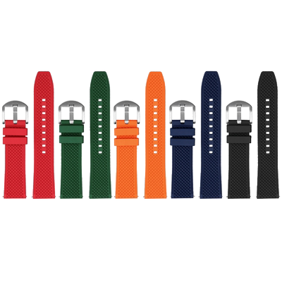 玥典适用黑武士氟橡胶手表带