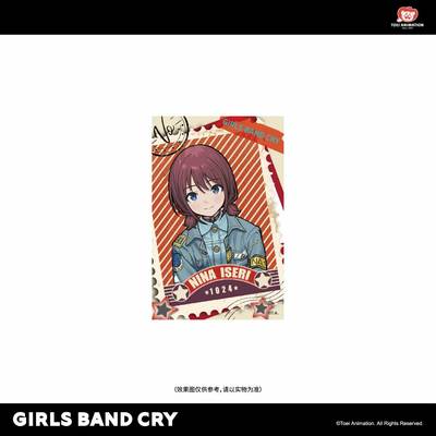 新品首发 东映动画 Girls Band Cry少女乐队的呐喊  冰箱贴盲盒