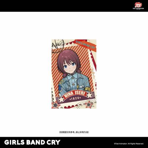 新品首发 东映动画 Girls Band Cry少女乐队的呐喊  冰箱贴盲盒