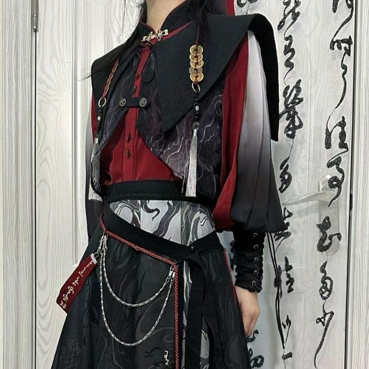男女同款cos服武侠风汉元