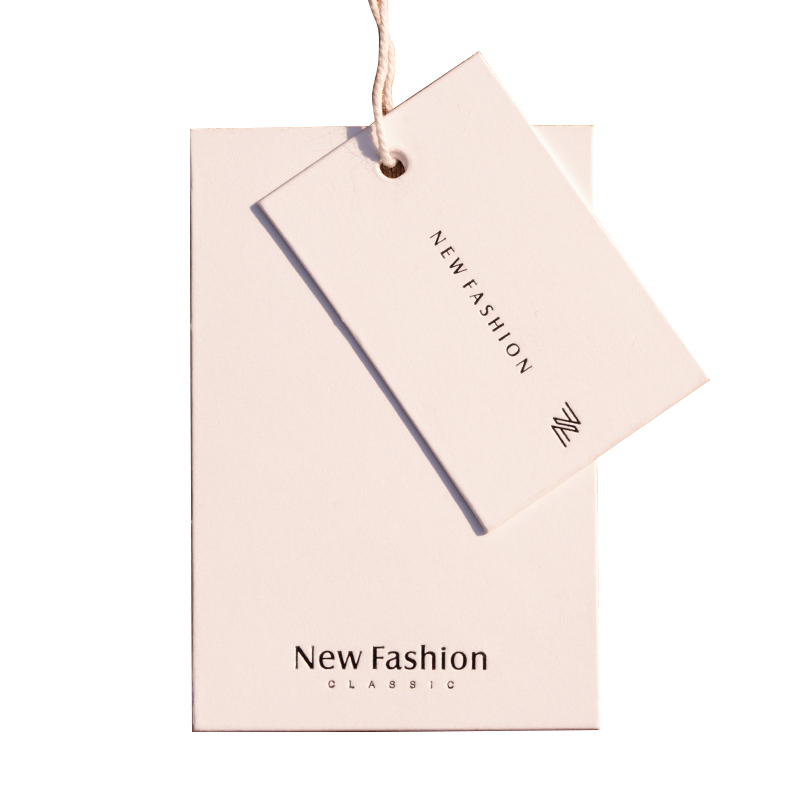 吊牌定做女服装店订做logo高档定制标签挂牌商标衣服吊卡设计制作