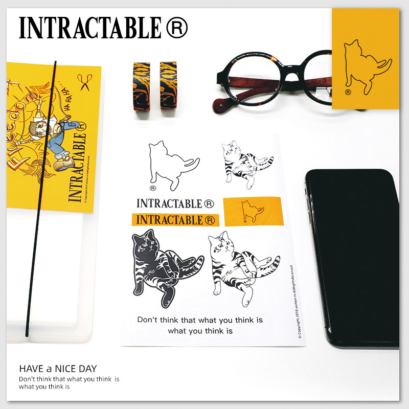 【单拍无效】满99元加1元换购 原创设计和纸胶带/防水贴纸