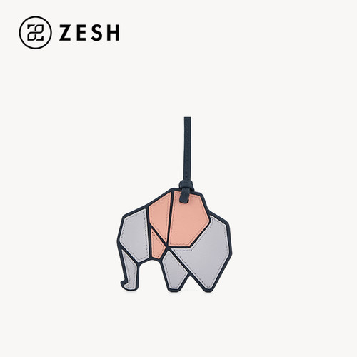 ZESH/泽尚 ZE EARTH 飞象吊饰高级感包包配饰挂件时尚女包配件 - 封面