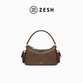 RACHEL小号枕头包新款 ZESH 泽尚 女包手提包高级女士斜挎包包真皮