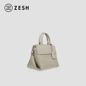 登云手提包高级真皮包包大容量通勤时尚 ZESH 泽尚 单肩包斜挎包