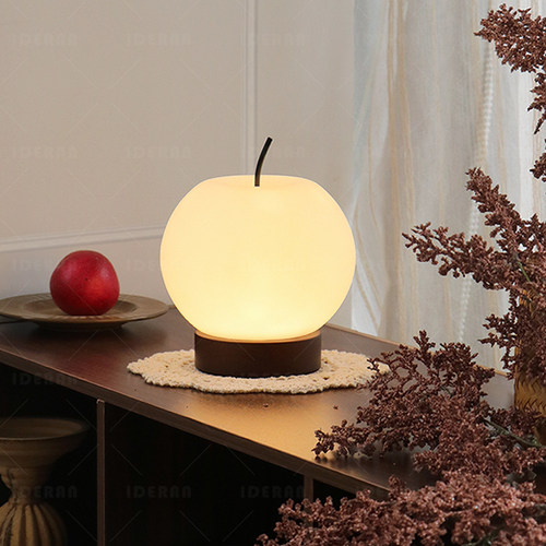 ideran中古复古风苹果小夜灯