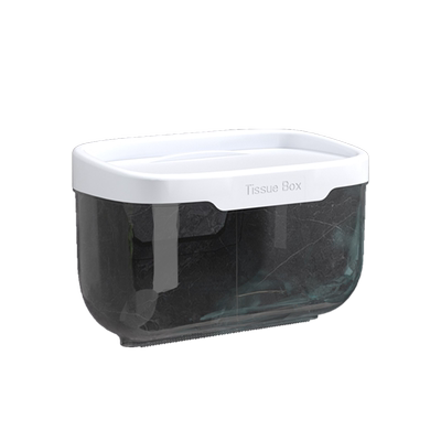 纸巾盒卫生间厕所防水打孔壁挂式