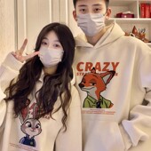 网红设计高级感小众衣服外套装 情侣装 特别 2025新款 卫衣春秋冬季