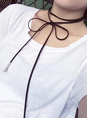 European American New popular long sweater necklace women