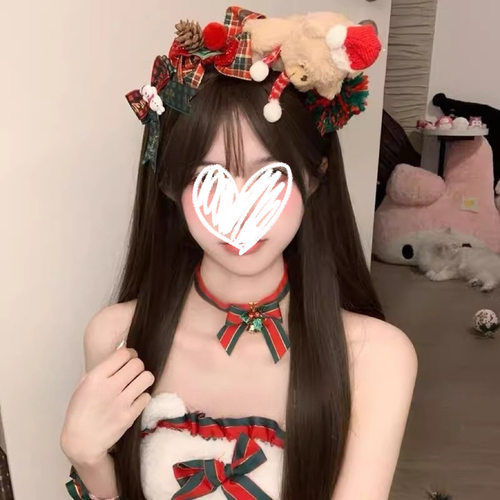 New Cute Christmas Headband Red Knot Women Holiday hairband